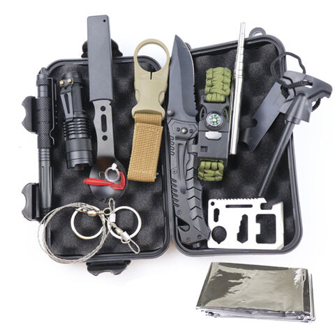 Trousse de Premiers Secours Camping Survie en Plein Air Boîte au Trésor Trousse de Premiers Secours de Survie Trousse de Premiers Secours en Milieu Sauvage for sale at factory direct price