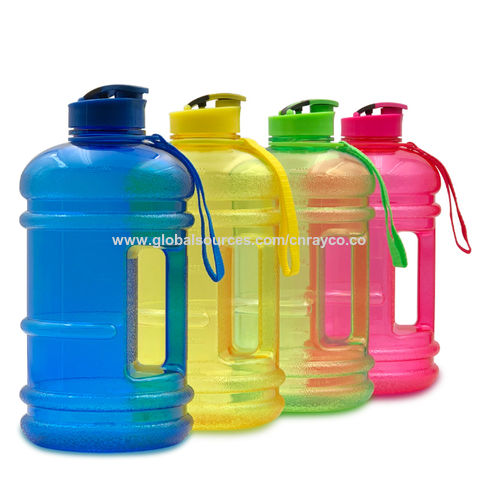 Large Capacity Bpa Free Wide Mouth Plastic Water Jug Petg Sport Water ...