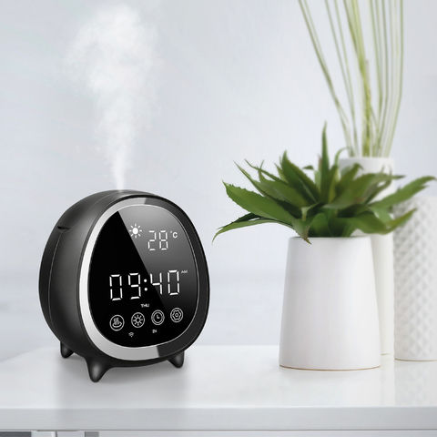 Achetez en gros Alexa Google Home App Diffuseur D'arôme D'horloge à  Commande Vocale Chine et Google Home Horloge Diffuseur D'arôme à 21 USD