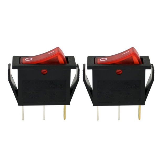 Buy Wholesale China 3 Position T105 Red Black Rleil Rocker Switch Boat ...