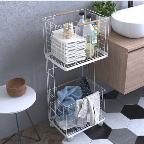 Bathroom best sale clothes rack