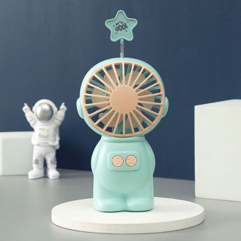 Neuer einfacher Mini-Handventilator mit Sternenlicht für den Sommer, tragbar für den Außenbereich, USB-wiederaufladbar for sale at factory direct price