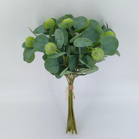 Buy Wholesale China 40cm Artificial Flowers Eucalyptus Leaves Bouquets ...