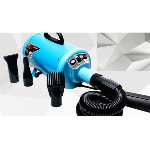 Dog Grooming Force Dryer with Adjustable Airflow and Heated Blower