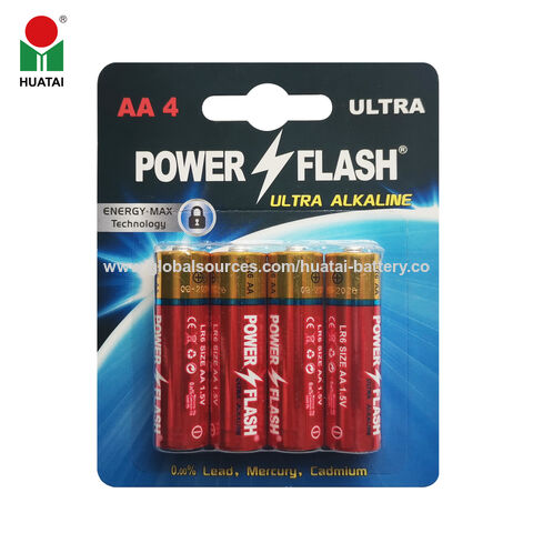 China Non Rechargeable Alkaline AA Size Battery LR6 Suppliers