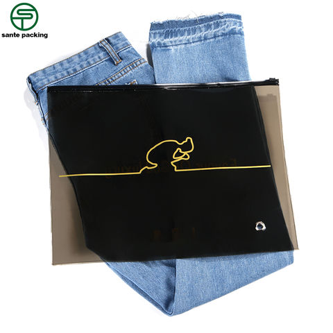 2022 Wholesale Custom Ziplock Biodegradable Bags Clothes Packaging Bag  Frosted Zipper Plastic Bags - China Biodegradable Bag and Clothing Bags  price