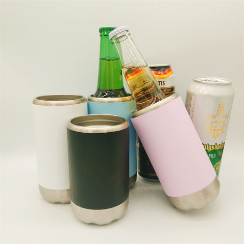Personalized Slim Can Cooler, Stainless Cooler, Insulated Can
