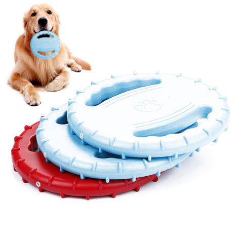 Buy Wholesale China Food Grade Dog Fetch Toys Dog Training Soft Silicone  Frisbee Pet Bite Flying Disc & Silicone Frisbee at USD 0.3