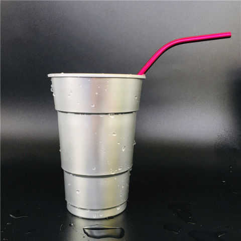 Buy Wholesale China Metal Aluminum Cups 12 Oz Drinking Tumbler Unbreakable  Beer Cups & Aluminum Beer Cups at USD 0.5