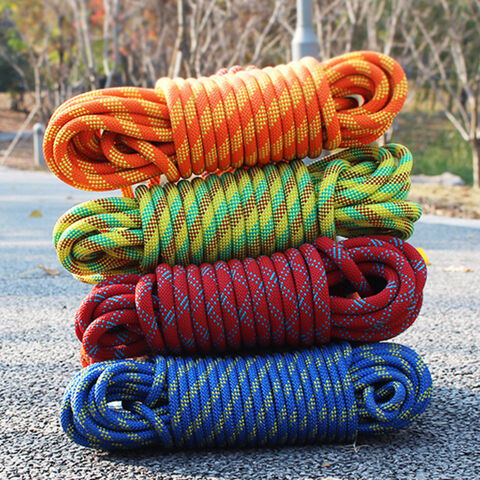Cuerda de Escalada, Cuerda Estática para Escalada en Roca, Equipo de Escalada con Cuerda de Escape