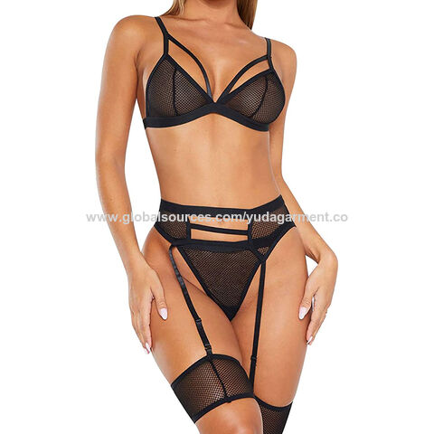 Steamy Nights Fishnet Body stocking Lingerie Dress Set With Seamless Panty  - 99 Rands