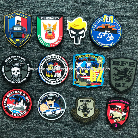 PVC Patch Bundle (3 Total Patches)  Pvc patches, Velcro patches, Patches