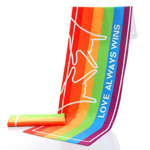 Reise-Sport-Handtuch für LGBTQ - Ideal für Fitnessstudio, Strand und Outdoor-Aktivitäten