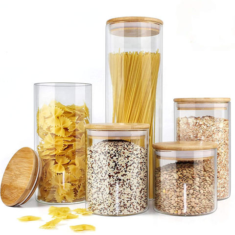 Buy Wholesale China High Quality 12 Natural Bamboo Spice Jars 8.5 Oz - Large  Glass Jars With Bamboo Lids - Seasoning Jars With Airtight Lids & Seasoning Containers  Spice Jars With Bamboo