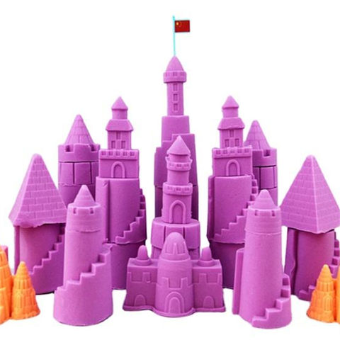 Buy Wholesale China Playing Purple Toy Sand Magic Sand Set Diy Sand ...