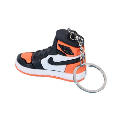 mini jordan sneaker keychain