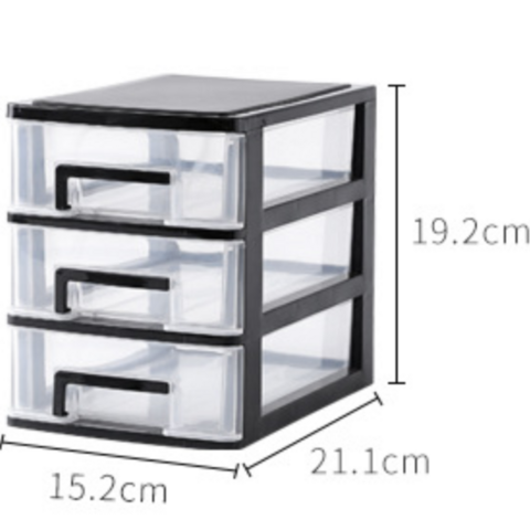 Comprar Caja de almacenamiento Cajón de escritorio Mini cajones Organizador  Escritorio Artesanía Plástico