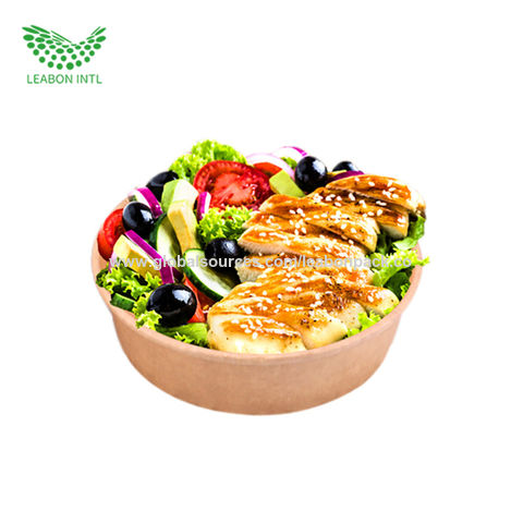 Buy Wholesale China China Wholesale Disposable Paper Salad Bowl Take ...