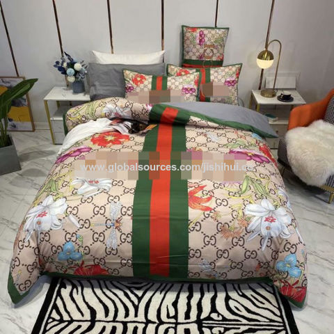 Buy Wholesale China Wholesale Trendy With Logo Blanket Cotton Comfort Replica Home Bedding Sets