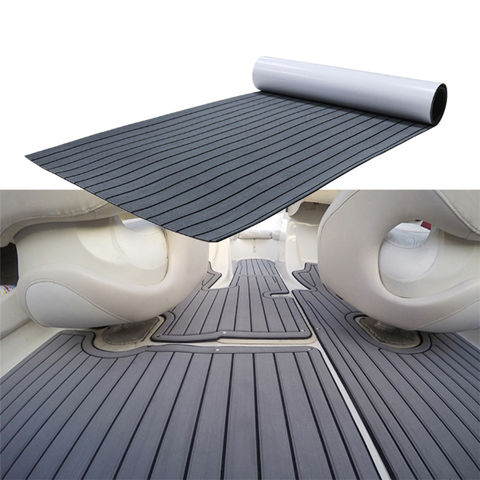 EVA foam imitation teak flooring for yacht motorhome boat floor mat 240X90cm