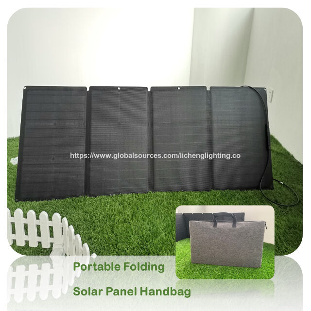 Paneles Solares Monocristalinos Portátiles de 520W a Precio de Fábrica para Exteriores, Panel Solar Plegable para Emergencias