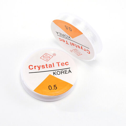 Buy Wholesale China Korea Crystal Tec Stretch Elastic Beading Cord String  Thread Diy Jewelry Making & Thread at USD 0.89