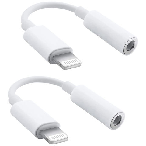 Apple Lightning to 3.5 mm Headphone Jack Adapter 