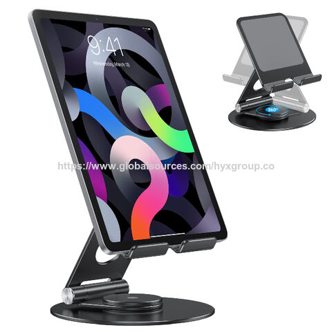 Support Tablette Pivotant avec Base Rotative à 360°, Pliable, Support Réglable pour Tablette, Compatible Dessin for sale at factory direct price