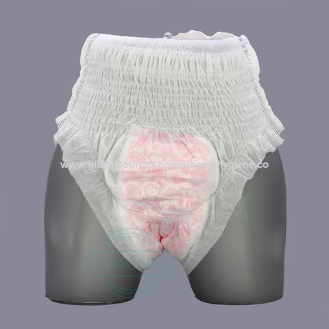 China Disposable pull up adult diaper high quality high absorbtion  Manufacture and Factory