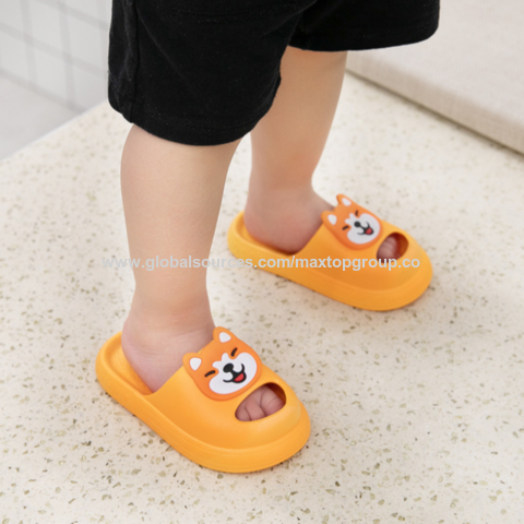 Buy Wholesale China Cartoon Kids Slippers Custom Soft Eva Slides Slippers  For Girl Fashion Boy Casual Slipper Sandals & Boy Casual Slipper Sandals at  USD 3.2 | Global Sources