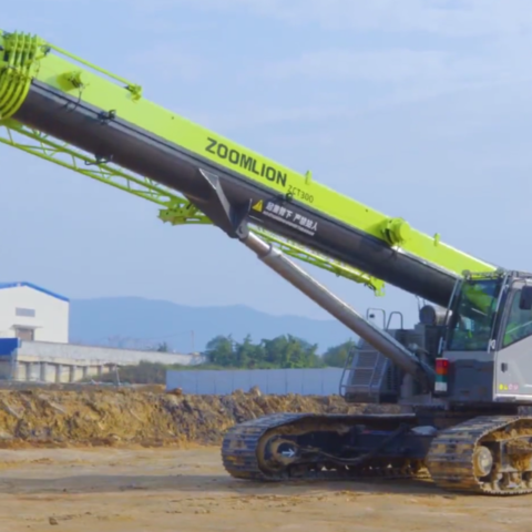 Buy Wholesale China 30t Telescopic Boom Crawler Crane, Zoomlion 30t U ...