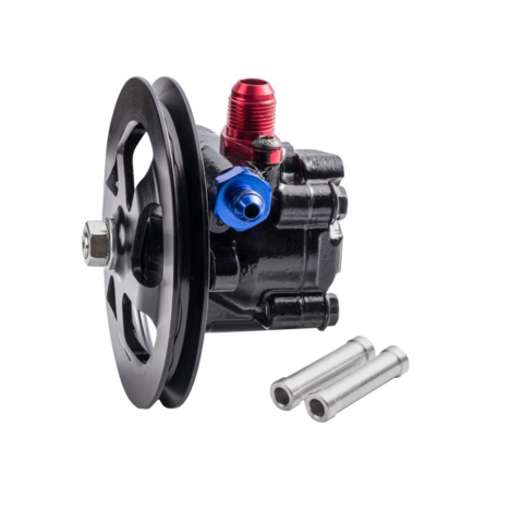 مضخة مقود مرن مع بكرة ألومنيوم بحزام على شكل V، جسم من الحديد الزهر، 1250 PSI، 13.5 CC مضخة توجيه معزز PS for sale at factory direct price