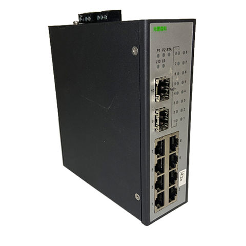 Buy Wholesale China Poe Switch 10-port Full Gigabit Managed Industrial ...