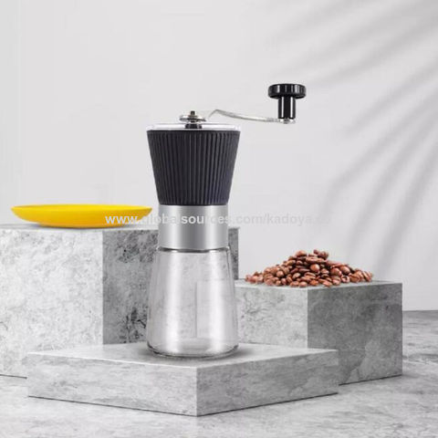 Buy Wholesale China Adjustable Manual Large Coffee Grinder Ceramic Burr  Hand Coffee Grinder Mill For Home And Camping & Coffee Grinder Mill at USD  2.6