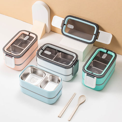 Buy Wholesale China Double Layer Stainless Steel Sealed Insulated Lunch ...