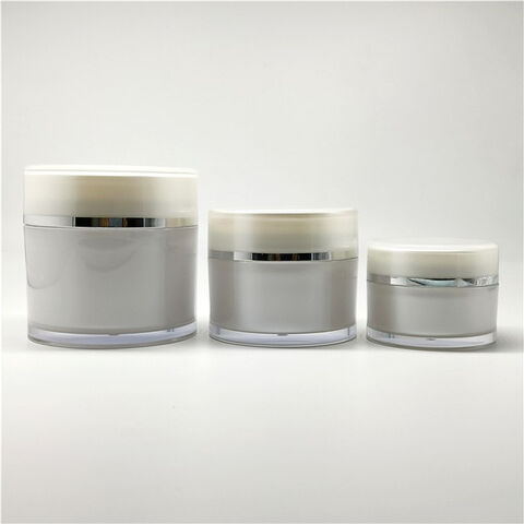15G/15ML Plastic Clear Cosmetic Sample Jars (Round Top)