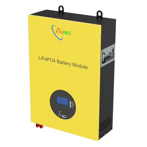 5kw 10kw 48v 100ah 200ah Lifepo4 Lithium Ion Battery Wall-mounted Solar ...