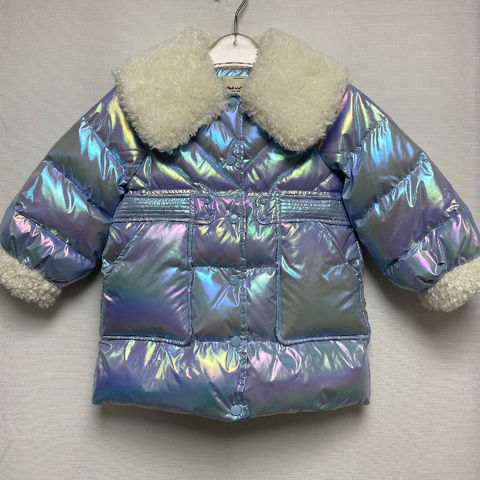 Buy Wholesale China Oem And Odm Kid Clothes Girls Down Coat Shiny Light ...