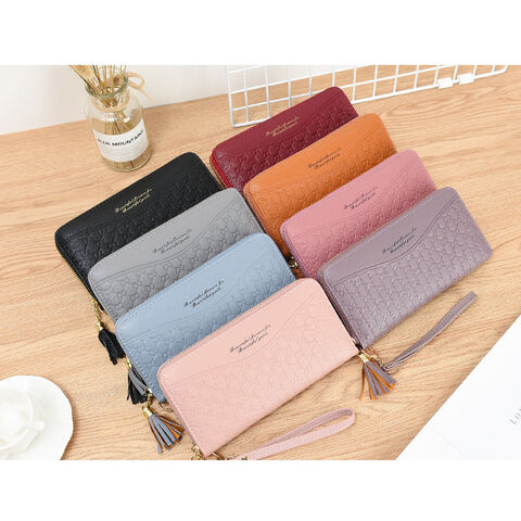 New Ladies' Wallet, Multifunctional, Solid Color, Fashionable, Simple,  Shoulder Bag, Korean Style, Crossbody Mobile Phone Bag | SHEIN USA