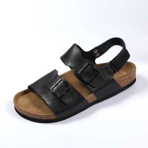 Buy Wholesale China High Quality Summer Soft Cork Slides Slippers Adjustable Upper Custom Beach Cork Sandals Men & Cork Sandals Men USD 5.5 | Global Sources
