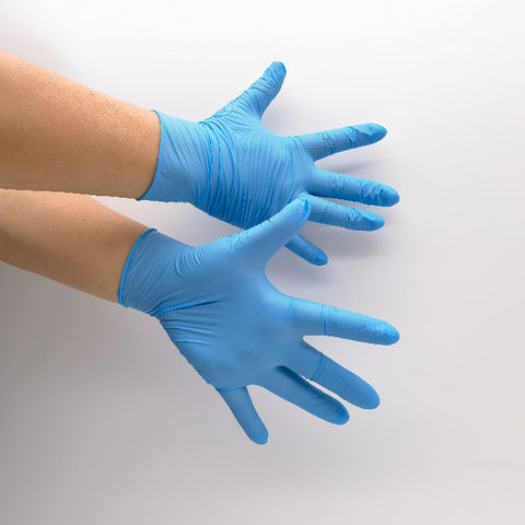 Buy Wholesale China Nitrile Gloves 100 Xs Powder Free Blue Medicical ...