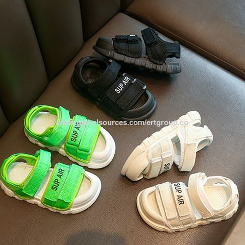 Dyfzdhu New Children Fashion Summer Boys Sandals Beach Outdoor Kids Buckle  Non Slip Flat Baby Girl Boys Shoes - Walmart.com