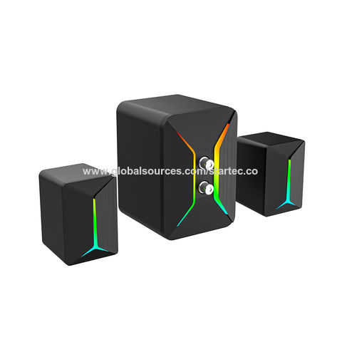 Buy Wholesale China 2.1 Pc Gaming Speaker With 7 Colored Led Light ...
