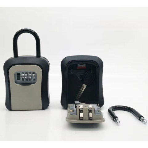 Buy Wholesale China Combination Lock Box Wall Mount Lock Box Key Holder ...