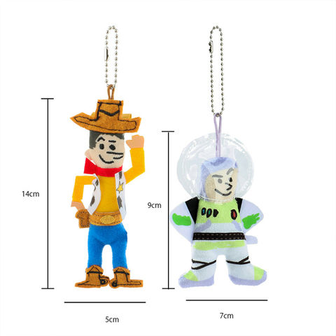 2022 HOT Pendentif en Bois Dessin Animé Mignonne Poupée Mini Porte-clés Broche Pendentif de Cartable for sale at factory direct price