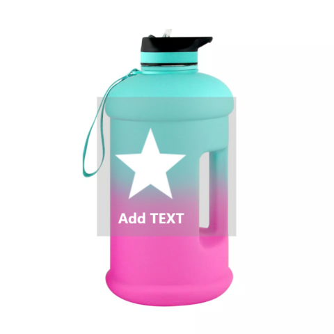 Buy Wholesale China Water Bottles Gym Jug Bpa Free Custom Logo Plastic ...