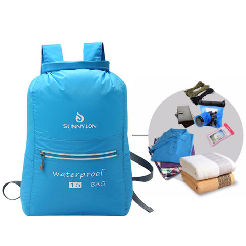 Bolsa estanca de nylon nano para natación y actividades al aire libre - Bolsa impermeable para playa y deportes acuáticos for sale at factory direct price