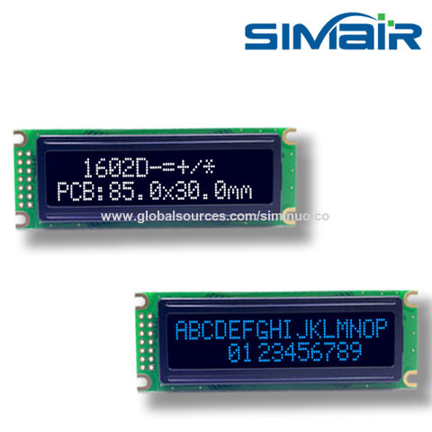 Buy Wholesale China Oled 1602 Screen Lcd 1602 Low Temperature Display ...