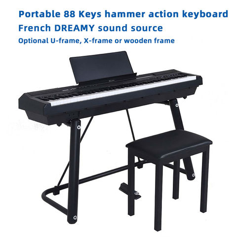 Achetez en gros 88 Touches Sensibles Portable Piano Numérique