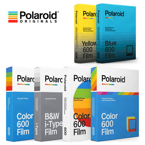 Polaroid 600 S/W & Farbfilm Sofortbildpapier 8 Blatt für Polaroid 636 637 640 660 Onestep2